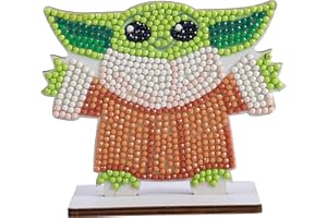 "Grogu" Star Wars Crystal Art Buddies Kit