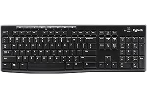 ‎LOGITECH Logitech K270 Klawiatura Bezprzewodowa 2.4 GHz, QWERTZ układ niemiecki - Czarny