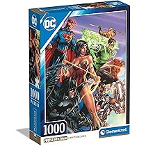 Puzzle Justice League Extreme 1000 pezzi con colla Educa