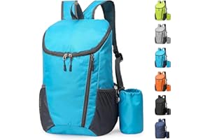 Yoolly Lightweight Foldable Backpack, Small Hiking Rucksack, Waterproof Packable Backpack for Men Women Kids, Durable Rucksack for Outdoor Sport Travelling Hiking Camping Biking Walking