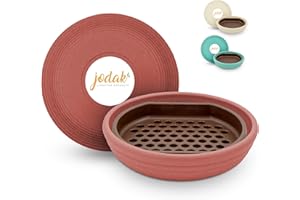 JODAK LIFESTYLE PRODUCTS JoDaK | Insektentränke, Bienentränke, Ø 14 cm, EasyClean-Funktion, stehend, Kunststoff, Winterfest, frostsicher und wetterfest, Bienen, Schmetterling-Tränke