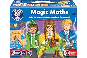 Orchard Toys Magic Maths, Magic Ink Reveals the Answer, Educational Maths Game, Practice Addition and Subtraction, Ages 5-7