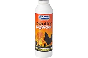 Johnsons Poultry Mite & Lice Powder,White