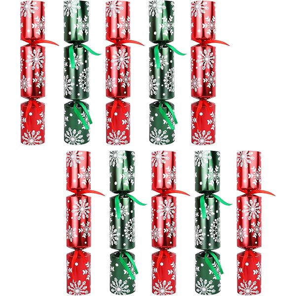 DIY Weihnachts-Knallbonbons Mit Bunten Papierhüten – Set Mit 100 Stück In 5 Farben, Inkl. Kronen Aus Seidenpapier