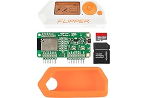 BARIUM ELECTRONICS Flipper Zero Complete Kit – Flipper Zero | WiFi Development Board | Silikonhülle | 32GB MicroSD Karte | MicroSD zu SD Adapter