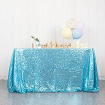Nappe Bleue - Fête En Plastique Imperméable - Enfants, Garçons - Décoration Prénatale - 137 X