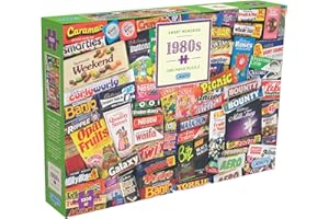 Gibsons 1980s Sweet Memories | 1000 Piece Jigsaw Puzzle Sustainable Puzzle for Adults | Premium 100% Recycled Board | Great Gift for Adults | Gibsons