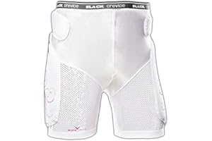 Black Crevice Crevice, Pantaloncini Protettivi Donna