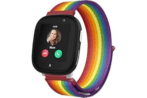 Seltureone Nylon-Armband für Kinder, kompatibel für Xplora X6 Play, Bequemer, Atmungsaktiver, Wasserdichte Riemen für Kinder, Einfach zu Tragen