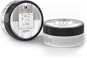 Fauvert Professionnel Til’Gum Tac’til - Cire Coiffante Fibreuse - Remodelable & Texture Flexible - Cheveux Homme & Femme - Cire Coiffure Sans Résidus - Fabriqué en France - 80 ml
