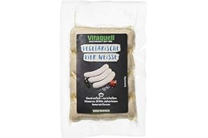 ‎VITAQUELL Vitaquell Vegetarische Vier Weiße, 4 x 60 g Weißwurst nach Hamburger Art