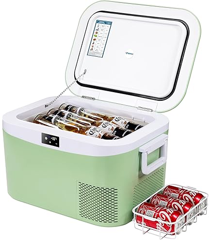JOPESA Drug Insuline Koelkast, Draagbare Insuline Koeler Gekoelde Doos Auto Kleine Koelkast Mini Koelboxen Met Lcd Display En Crossbody Tas 018 Verstelbaar For Medicijn Koeling 3 Batterij1811 Si
