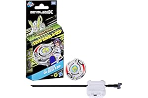 Hasbro Beyblade X, X-Over Project, Starter Pack Driger Slash 4-80P con Trottola e Lanciatore