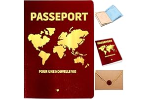 NALKEEZ Livre D'or Départ Collègue De Travail. Cadeau Original Humour Femme, Homme, Retraite. Alternative grande Carte De Départ. Idéal Pot De Départ, Déménagement, Evjf, Diplôme, Long Voyage