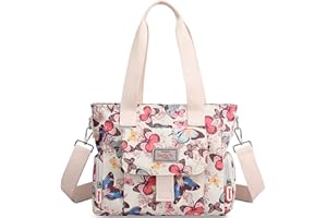 FORRICA Handbag Womens Shoulder Bags Casual Large Crossbody Bag Ladies Beautiful Pattern Waterproof Hand Bag for Work Travel Shopping