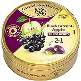 Cavendish & Harvey Double Fruit Drops Elma Dolgulu Frenk &Uuml;z&uuml;ml&uuml; Şeker 175g Dolgulu Meyve Aromalı Şeker Dropsları