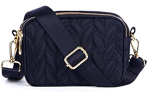BOMICLSS Crossbody Bag for Women Nylon Waterproof Phone Bag Wallet with Adjustable Strap Casual shoulder Bags for Shopping Dating Daily Work Travelling