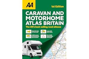 Caravan & Motorhome Atlas Spiral bound (AA Road Atlas) (AA Road Atlas Britain) (AA UK Atlas Britain)