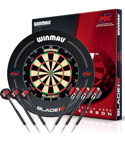 Tiges WINMAU Vecta Blade 6 Rouge – Longueur Moyenne (40 Mm) – Lot De 3 Arbres Pour Fléchettes, Aérodynamisme Et Maintien Du Vol