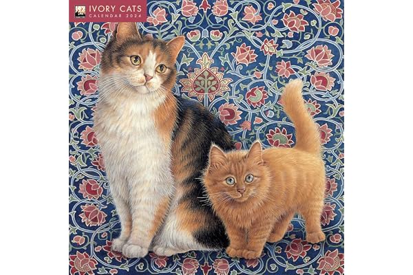 Ivory Cats by Lesley Anne Ivory 2024 Calendar