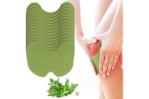 TARSWESI Patch Anti-Douleur Genoux, 50Pcs Patch Chauffant à Base de Plantes Naturelles, Patch Anti-Douleur en Absinthe Pour Le Genou, Le Cou Et Les éPaules, Soulage La Douleur