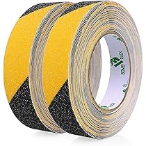 Nastro Antiscivolo Per Scale DGN - 2.5cm X 20m, Adesivo Nero Per Interni/Esterni - Foto 10