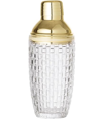 Shaker Boston 2 Pièces Inox Et Verre - 400ml + 600ml | Relaxdays Pour Cocktails Pro - 8