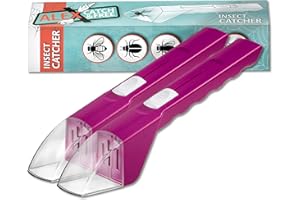 Wohnkult 2 x InsectCatcher - Alex Catch&Free Insektenfänger lebende Insekten 7 Farben zur Auswahl (Rosa)