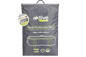 Aktive 61502 - Funda protectora para mesa de jardín 240x130x60 cm