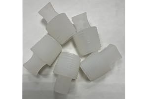 DEXIERP Bouchon d'insertion Conique nervuré de Force de Protection pour 1-1/16" 1-3/32" 1-1/8" 25.5-28.5mm ID Trou Filetage Ouverture de Bouteille de Tube (Lot de 5) Caoutchouc réutilisable