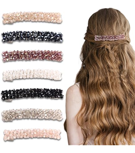 6/7/8/10 Cm Molla Fermagli Per Capelli FAI DA TE Metallo - Foto 5