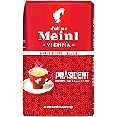 Julius Meinl President Coffee Beans, Medium Roasted, Classic Flavored, 500 g