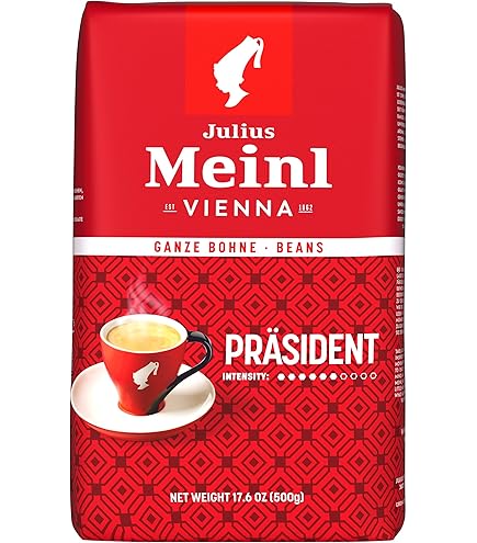 Julius Meinl President Çekirdek Kahve, 500 g x 12 Adet : Amazon