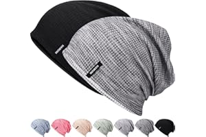 HAMUNI Berretto da uomo, leggero, antivento, sottile, morbido, traspirante, ideale per primavera, autunno e inverno