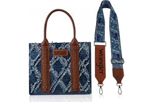 ALL TERRAIN GEAR X WRANGLER Wrangler Tragetasche für Damen, Azteken-Handtaschen, Western-Geldbörsen für Frauen