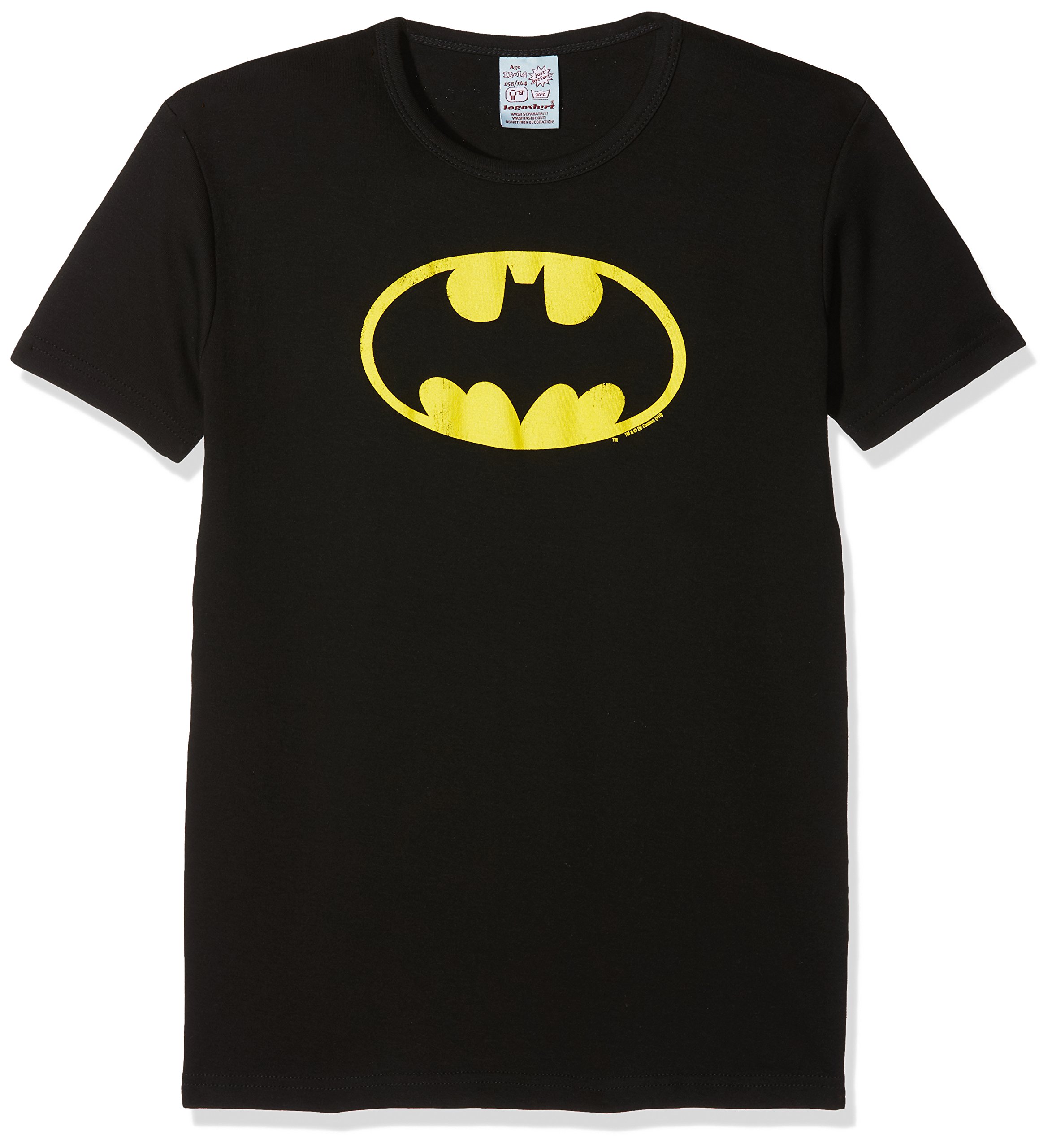 Batman-Jungen-T-Shirt-Logo