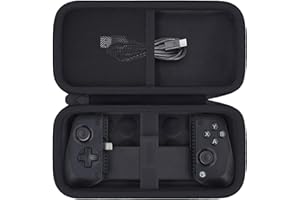 Aenllosi Hartschalen-Schutzhülle für GameSir X5s/X5 Lite Mobile Gaming Controller, Schwarz, nur Hülle