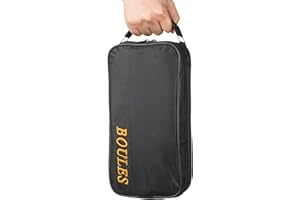‎TOFERN Tofern Schön Boule Tasche für 3/6/8 Kugeln aus Premium Nylon&Oxford für Outdoor Spaß, Boules Handtasche Ohne Boule