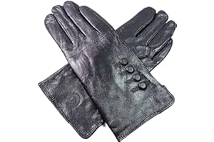 THE LEATHER EMPORIUM Lades Genuine Leather Gloves Fully Lined