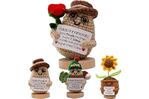 TerraDesign Regalo per Lei - Pupazzo Fidanzata - Peluche con Rosa per Lei - Regalo Speciale Donna Anniversario - Sorpresa San Valentino Donna - Pensiero Amore Romantico/Ti Amo - Perfetto Coppia