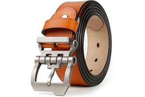 JingHao Ceinture Homme,Ceinture en Cuir Pour Hommes,Ceinture Homme Pour Jeans,Ceinture Homme Grande Taille 110cm-160cm Noir Marron 38mm