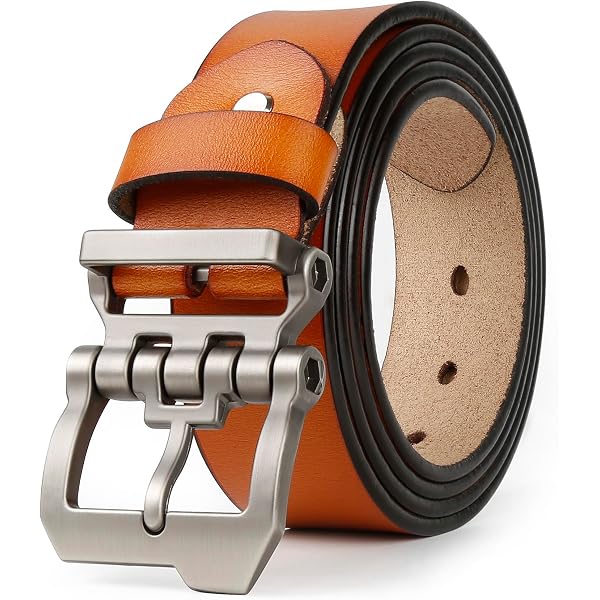 Cyprien Ceinture homme cuir pleine fleur Ceinture ardillon lisse élégante