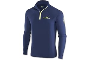 Black Crevice, BCR1120, Maglia Funzionale a Maniche Lunghe Uomo, Ideale Come Dolcevita per Sport Invernali