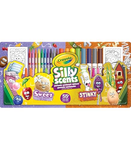 Kit Recharge Marqueurs Parfumés Crayola - Créez 12 Nouvelles Couleurs Personnalisées