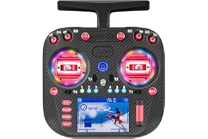 STARDRONE Radiomaster TX15 Max Funkfernbedienung 2,4GHz 16-Kanal EdgeTX Funksender mit AG02 CNC Hall-Gimbals/3,5" IPS-Touchscreen, geeignet für FPV-Drohnen/Multikopter/RC-Helikopter/Autos und Boote, Modus 2