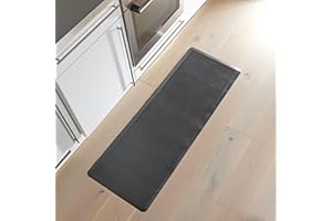 3 PAGEN® Anti-Ermüdungsmatte für Steharbeitsplätze – Anti Fatigue-Matte für Küche, Büro oder Werkstatt - gepolsterte Bodenmatte für gesundes, dynamisches Stehen – Rutschfester PVC-Schaum – 120x44 cm