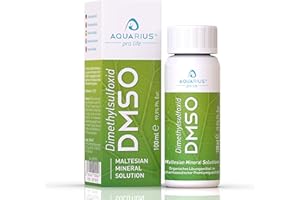 ‎AQUARIUS PRO LIFE AQUARIUS pro life ® - DMSO 100 ml - garantiert unverdünnt 99,9% pharmazeutische Reinheit - TÜV Rheinland & Ph. Eur. geprüft - Dymethylsulfoxid ph. EUR - inkl. Dosierhilfe