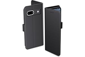 Aiziki Do Google Pixel 8a Etui z portfelem, wysokiej jakości skórzane etui z klapką z przegródkami na karty, magnetyczne zamknięcie, podpórka, odporne na wstrząsy ochronne, kompatybilne z Google Pixel