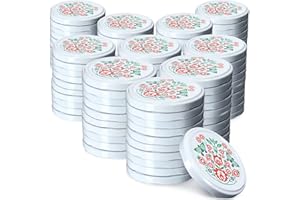 Capeur à vis Kadax FI82 mm, ensemble de couvertures torsadés en métal, couvercle de remplacement pour pots Mason, couvercle avec 6 dents de colonne montante pour les pots de lutin et de maçon