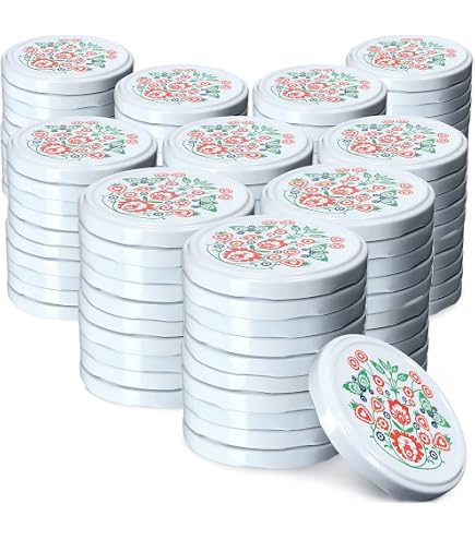 Sachet de 6 couvercles métalliques or TO82